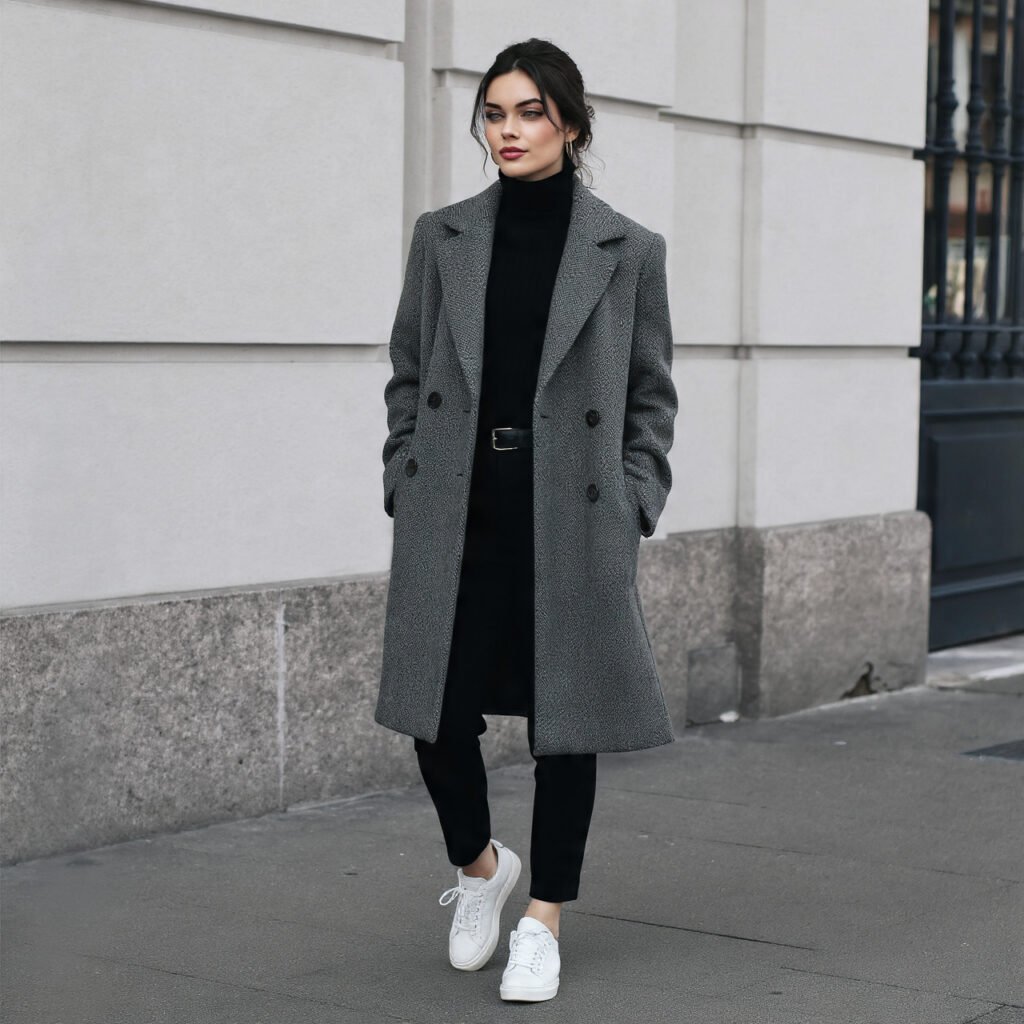 a beautiful and real woman on the