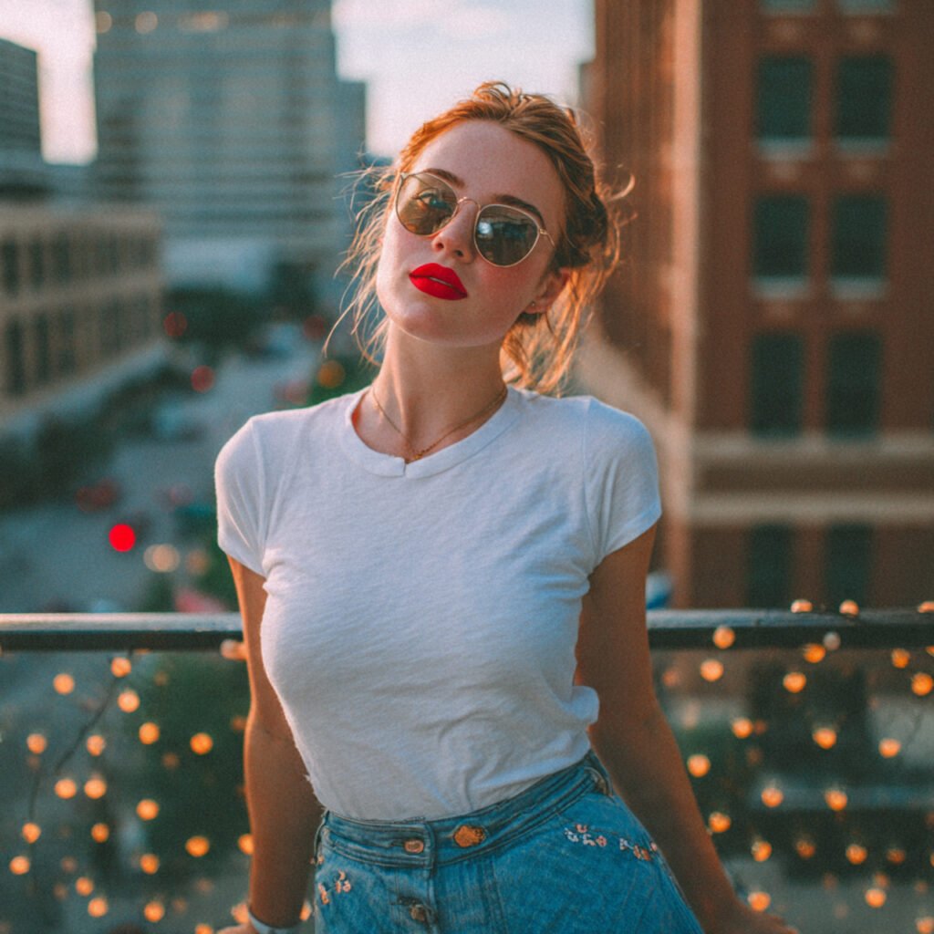 a woman real image wearing summer holiday 9