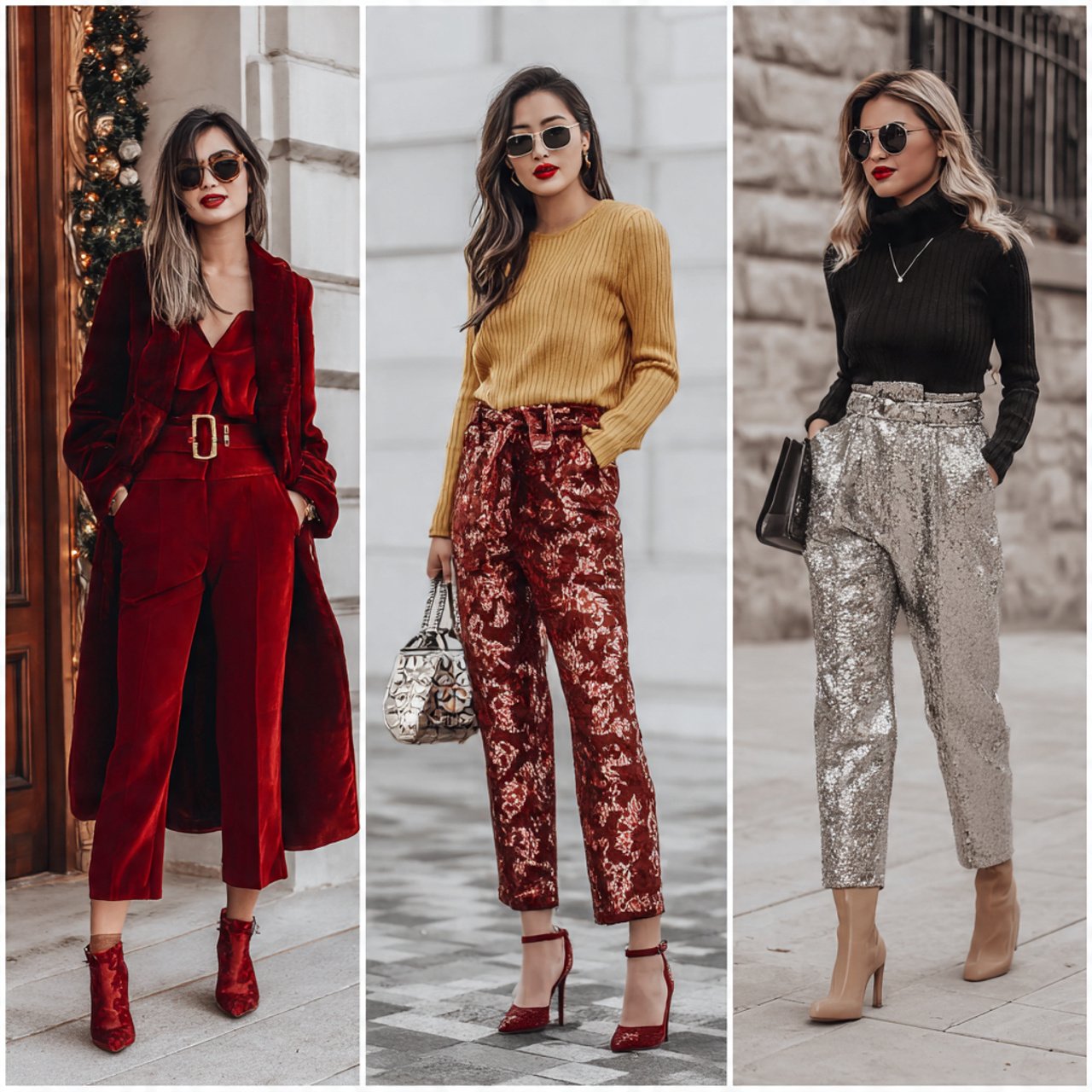 Holiday Outfits Women: 17 Polished Looks That Feel Festive, Modern, and Wearable