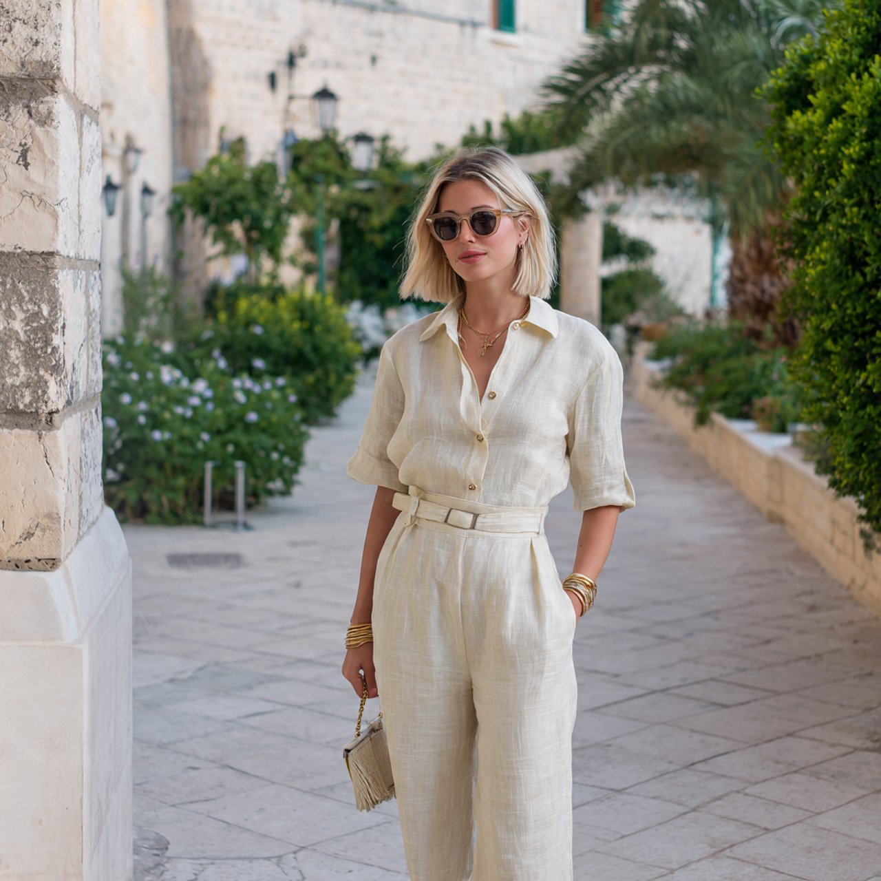 linen co ord for resort days 1