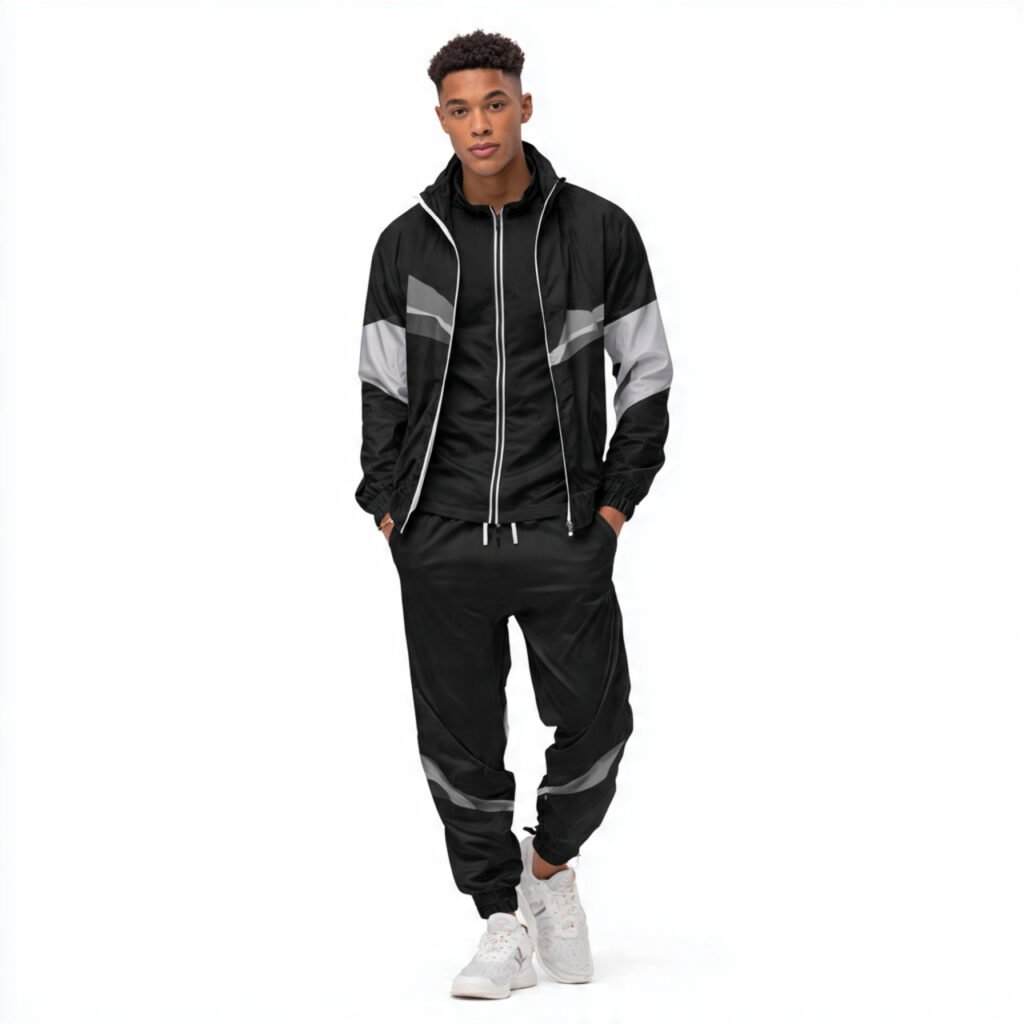 sporty jacket joggers