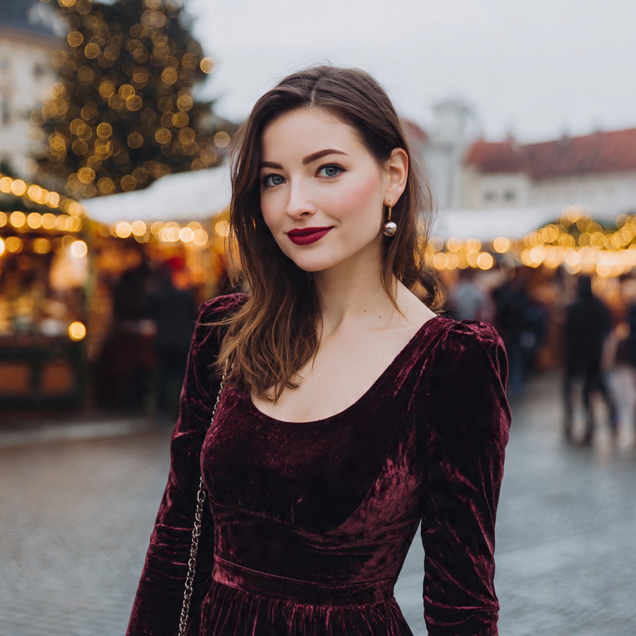 Date Night Outfit Dress: 17 Stylish Ideas for a Chic and Confident Look 7 burgundy velvet midi dressdate night women outfit
