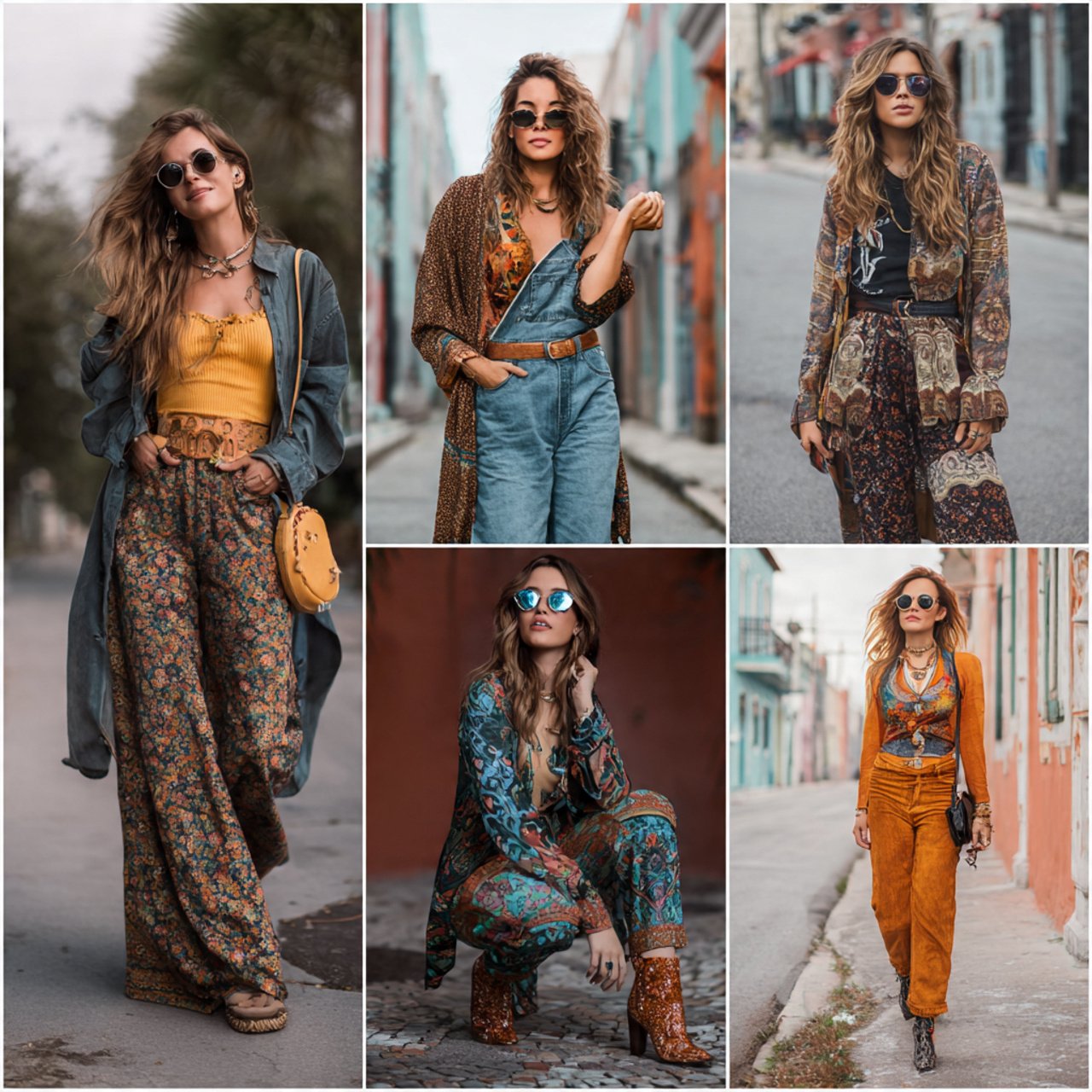 18 Hippie Chic Outfits That Look Modern, Relaxed, and Professionally Styled
