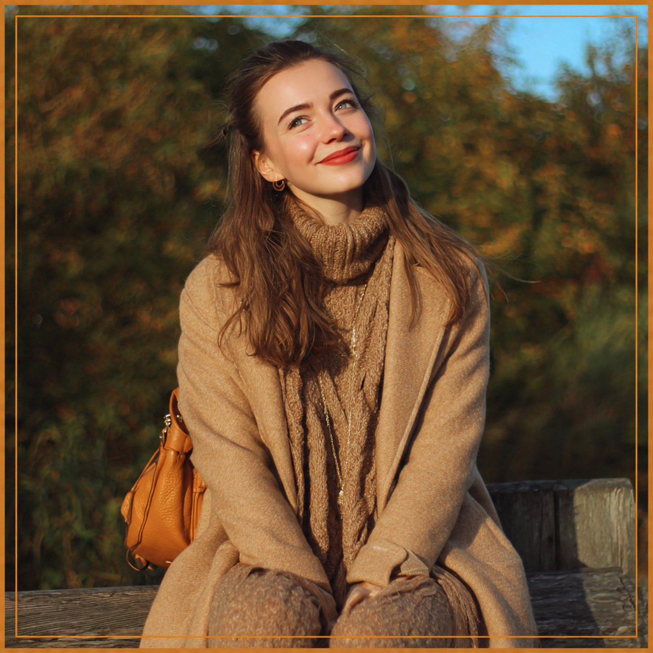 Autumn Date Night Outfit Ideas for a Chic, Polished Fall Look 11 monochrome camel layerswoman autumn date night out