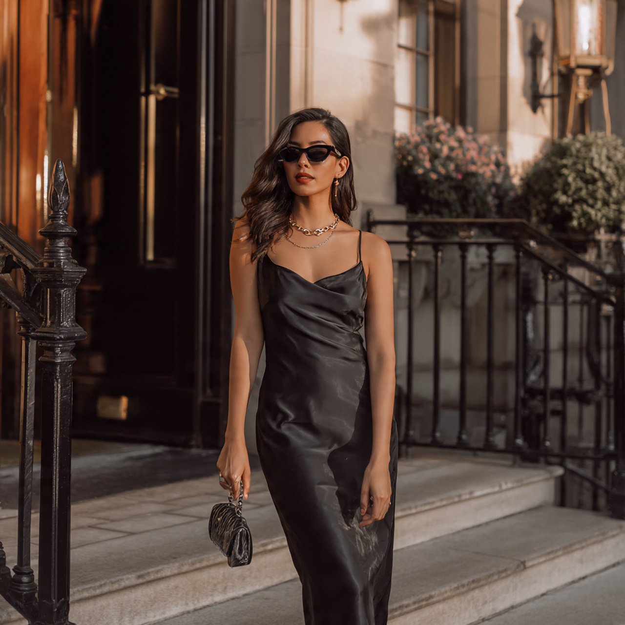Date Night Outfit Dress: 17 Stylish Ideas for a Chic and Confident Look 1 satin slip midi dressdate night women outfit dress