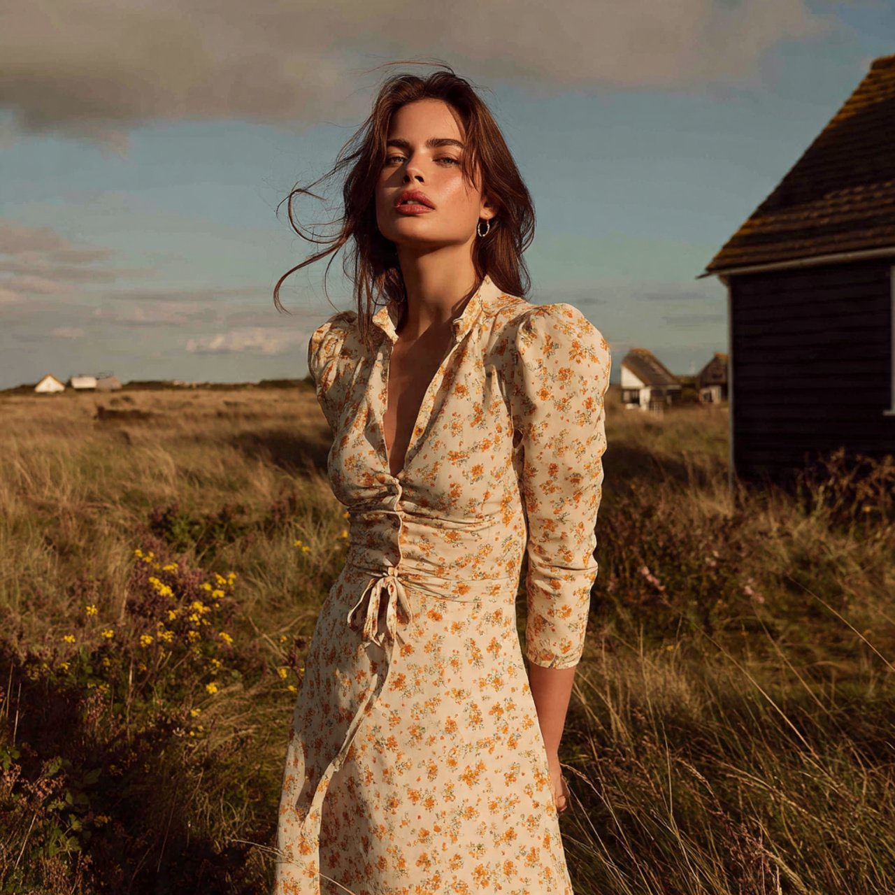 Date Night Outfit Dress: 17 Stylish Ideas for a Chic and Confident Look 15 soft linen blend midi dressdate night women outfit 1