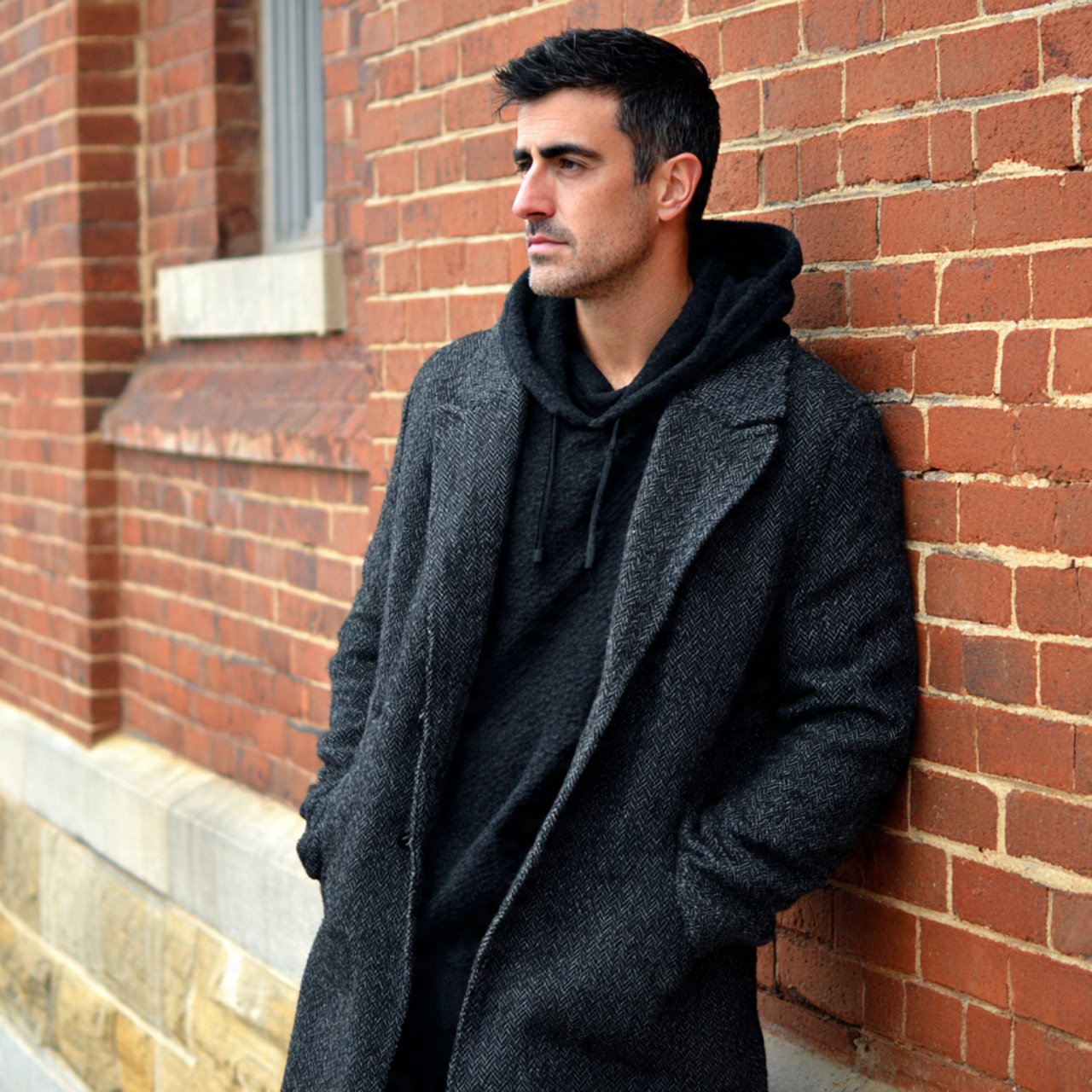 thanksgiving outfit men in hoodie and structured c 1