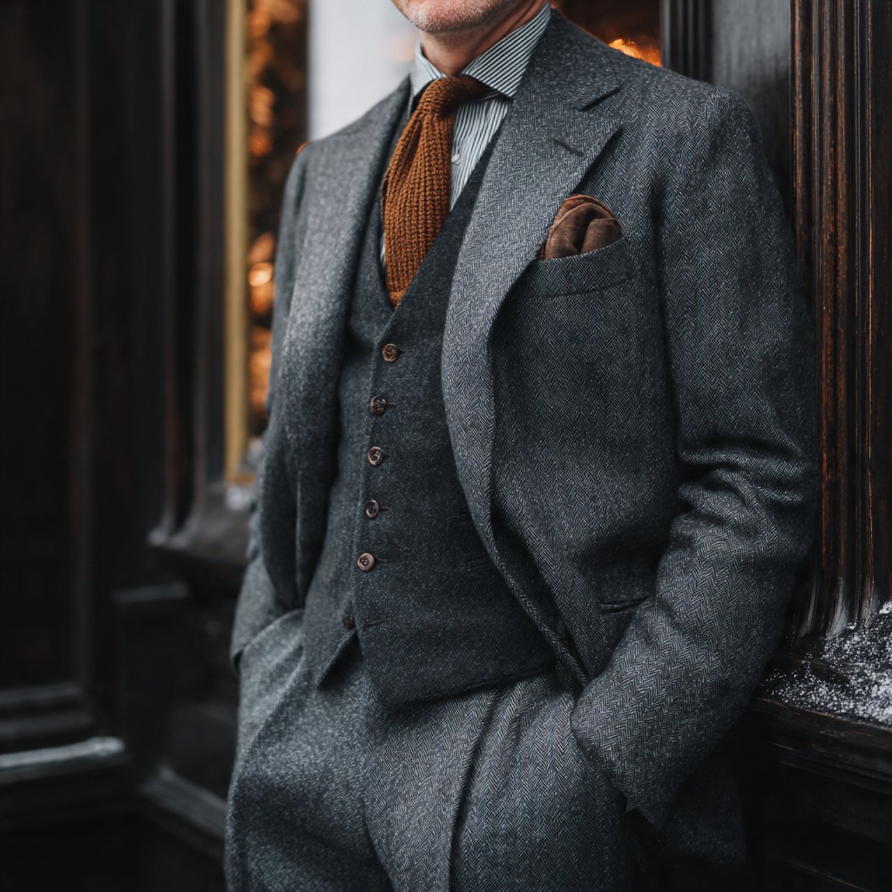 Old Money Outfits Men Formals: Timeless Ways to Dress Sharp With Quiet Confidence 4 the grey flannel winter suitold money outfits men