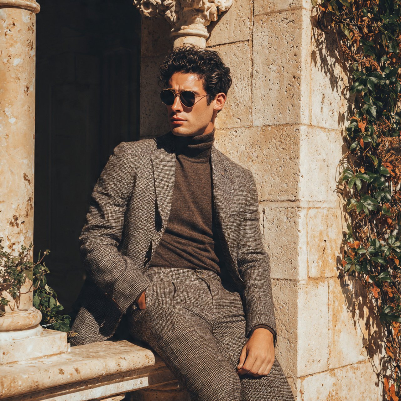 Old Money Outfits Men Formals: Timeless Ways to Dress Sharp With Quiet Confidence 9 the turtleneck suit alternativeold money outfits m