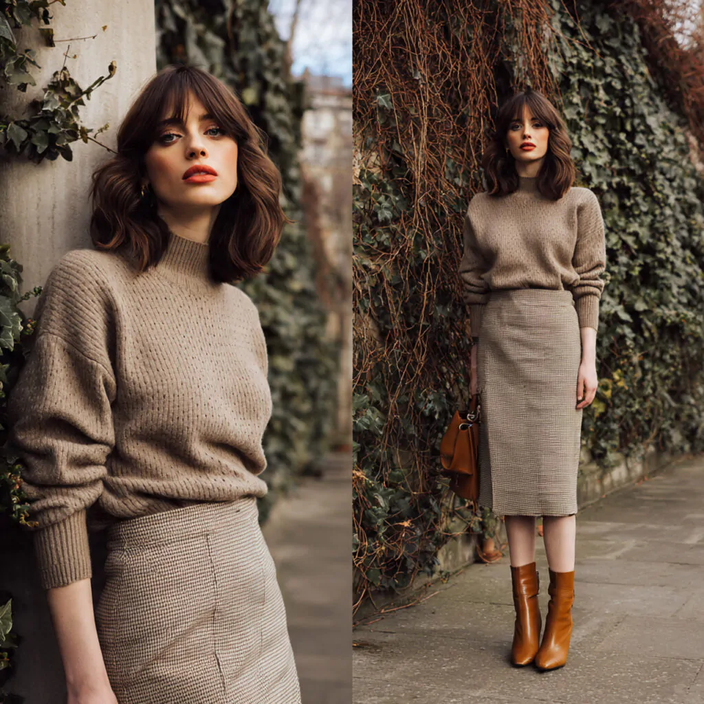 Chic Winter Outfits: 15 Polished, Warm, Client-Approved Looks That Always Read Expensive 10 a beautiful and real woman on pointelle