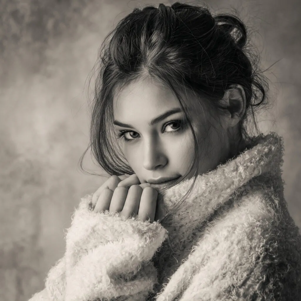 Chic Winter Outfits: 15 Polished, Warm, Client-Approved Looks That Always Read Expensive 2 a beautiful woman on monochrome cream layers