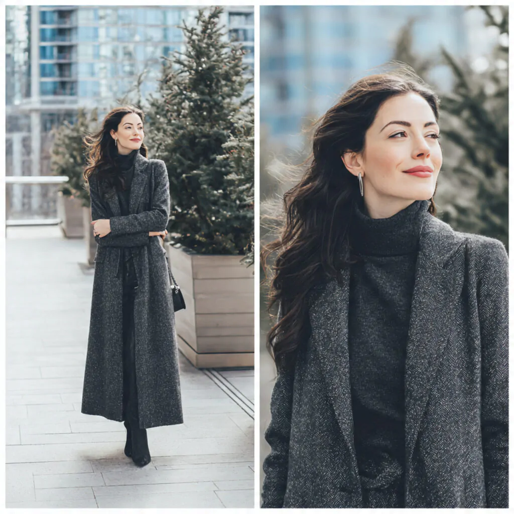 Chic Winter Outfits: 15 Polished, Warm, Client-Approved Looks That Always Read Expensive 5 a beautiful woman ontailored blazer under a 2